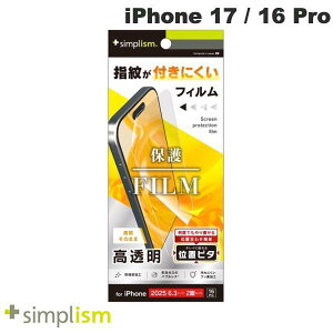 Simplism iPhone 17 / 16 Pro  ʕیtB ʒus^ # TR-IP25M2-PFI-CC VvY (X}zptیtB) 2025