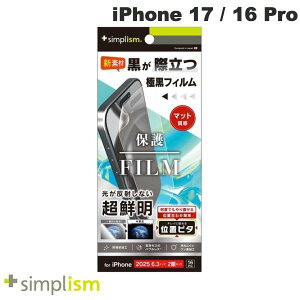 Simplism iPhone 17 / 16 Pro ɍ ᔽ ʕیtB ʒus^ ˖h~ # TR-IP25M2-PFI-3AAG VvY (X}zptیtB) 2025