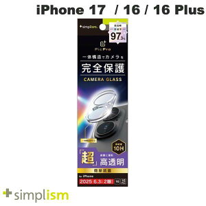 Simplism iPhone 17 / 16 / 16 Plus [PicPro] 掿ʐ^B EgNA JYیKX  # TR-IP25M2-LCA-P2ARC VvY (JYveN^[) 2025