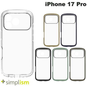 iPhone17Pro NAP[X  TChJ[ ϏՌ Y܂ŕی Yی Jی Simplism iPhone 17 Pro [LIGHT SHIELD Solid] ݌v Ռz nCubhNAP[X VvY (X