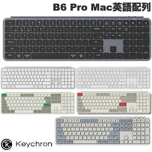 Keychron B6 Pro Macpz L / Bluetooth 5.2 / 2.4GHz CX Ή tTCY VU[XCb` EgX CXL[{[h L[N  iPhone iPad X}z L[{[hJo[
