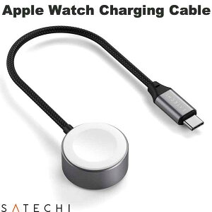 Satechi USB-C Magnetic Fast-Charging Cable for Apple Watch 19cm �}���[�d # PST-QCAWM �T�e�` (�A�b�v���E�H�b�`�[�d��)