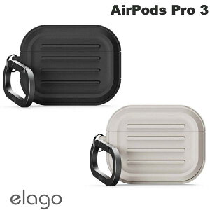 AirPods Pro 3 �P�[�X 2025 Pro3 ��3���� ���m�g�[�� �J���r�i�t�� elago AirPods Pro 3 ARMOR HANG CASE �J���r�i�t���V���R���P�[�X �G���S (Apple �C���z���P�[�X)