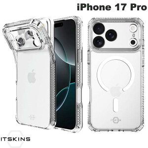iPhone17Pro �N���A�P�[�X ���� ITSKINS iPhone 17 Pro CLEAR �ϏՌ��P�[�X Transparent �C�b�c�L���Y (�X�}�z�P�[�X�E�J�o�[) 2025