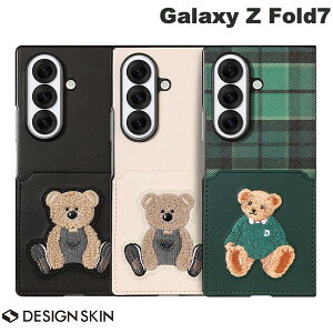 Galaxy Z Fold7 P[X efBxA `FbN J[h[ 킢 DESIGNSKIN Galaxy Z Fold7 xAhJJ[h|PbgtP[X fUCXL (AhChX}zP[XEJo[)