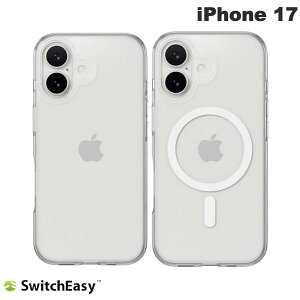iPhone17 NAP[X  Vv SwitchEasy iPhone 17 Crush PCxTPU nCubhP[X Transparent XCb`C[W[ (X}zP[XEJo[) 2025