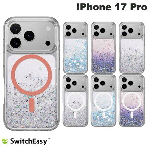 iPhone17Pro �O���b�^�[ �L���L�� SwitchEasy iPhone 17 Pro StarField �ϏՌ��P�[�X �X�C�b�`�C�[�W�[ (�X�}�z�P�[�X�E�J�o�[) 2025