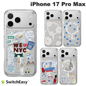 SwitchEasy iPhone 17 Pro Max Style M MagSafe�Ή� �ϏՌ��P�[�X �X�C�b�`�C�[�W�[ (�X�}�z�P�[�X�E�J�o�[) 2025