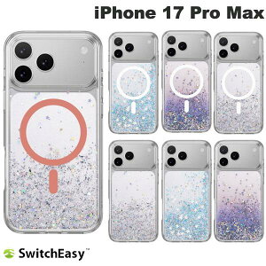 iPhone17ProMax Ob^[ LL SwitchEasy iPhone 17 Pro Max StarField ϏՌP[X XCb`C[W[ (X}zP[XEJo[) 2025