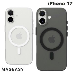 MagEasy iPhone 17 Lyte M MagSafe�Ή� �����^�P�[�X �}�O�C�[�W�[ (�X�}�z�P�[�X�E�J�o�[) 2025