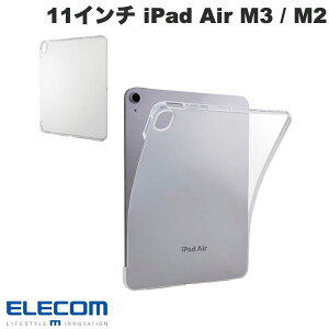 �G���R�� 11�C���` iPad Air M3 (2025) / M2 (2024) / 10.9�C���` iPad Air 5 / 4 �\�t�g�P�[�X �X�}�[�g�J�o�[�Ή� �N���A # TB-A25MUCCR �G���R�� (�^�u���b�g�J�o�[�E�P�[�X) �N���A�P�[�X ����