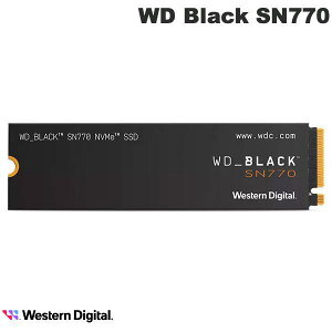 Western Digital WD Black SN770 NVMe SSD M.2 2280 EGX^fW^ (SSD) 250GB / 500GB / 1TB / 2TB