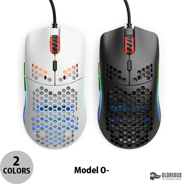 小さめのデザインで左右どちらの手にもフィットするゲーミングマウス Glorious Model 激安 激安特価 送料無料 O- Mouse Regular PSR ゲーミングマウス マウス 時間指定不可