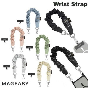 �V���V�� �X�g���b�v �X�}�z ���킢�� �n���h�X�g���b�v ��� MagEasy Scrunchie Wrist Strap for SMART PHONE ���X�g�X�g���b�v �}�O�C�[�W�[ (�X�}�z�X�g���b�v�z���_�[)