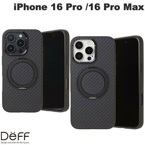 iPhone16Pro A~hP[X iPhone16ProMax P[X  f[ A~h@ Pu[ ^ ɔP[X  Deff iPhone 16 Pro / 16 Pro Max DURO RING MASTER MagSafeΉ }bgubN fB[t (X}