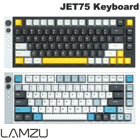 ゲーミングキーボード ラピッドトリガー LAMZU Jet75 Magnetic Gaming Keyboard US配列 有線 82キー ラピッドトリガー対応 ゲーミングキーボード ラムズ (キーボード)