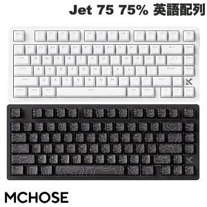 MCHOSE Jet 75 75% pz L 8000Hz sbhgK[Ή eL[X E-sport Magnetic Switch Keyboard 80L[ Q[~OL[{[h }C`[Y (L[{[h)