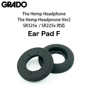 GRADO Ear Pad F �����p �����C���[�p�b�h The Hemp Headphone / The Hemp Headpnone Ver2 / SR325x / SR225x �Ή� # Ear Pad F �O���h (�C���z���E�w�b�h�z���I�v�V����)
