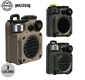 MUZEN Wild mini Bluetooth 5.0 コンパクト ワイヤレススピーカー ミューゼン (Bluetooth接続スピーカー ) IPX5 防水 おしゃれ 高級 ライト付 小型 コンパクト iPhone Adoriod 卓上 アウトドア 登山 キャンプ 車中泊 ワイルド