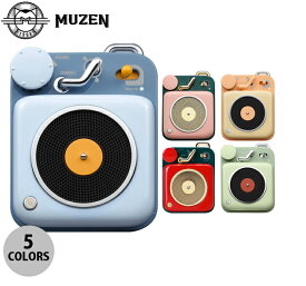 MUZEN Button Bluetooth コンパクト ワイヤレススピーカー ミューゼン (Bluetooth接続スピーカー ) レトロ 小型