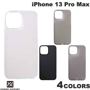 PowerSupport iPhone 13 Pro Max Air Jacket GA[WPbg p[T|[g (X}zP[XEJo[) pT| GAWP