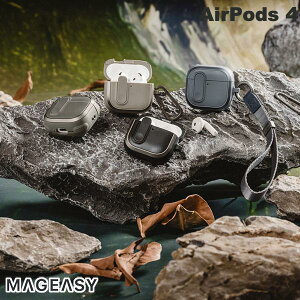 AirPods 4 P[X  MagEasy AirPods 4 Odyssey JritϏՌP[X / XgbvJritϏՌP[X }OC[W[ (Apple AirPods P[X)