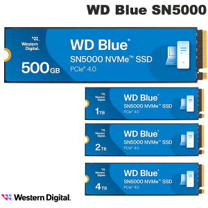 Western Digital WD Blue SN5000 NVMe SSD M.2 2280 sAi EGX^fW^ (SSD)