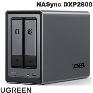 RAID P[X HDDP[X Ot 2 2BAY UGREEN NASync DXP2800 2+2xC # DXP2800 [O[ (Xg[WP[XRAID)