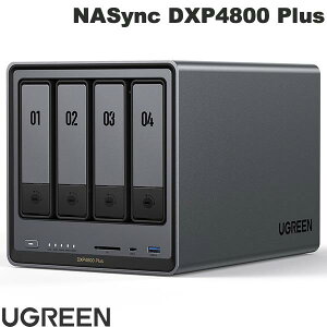 RAID P[X HDDP[X Ot 4 4BAY UGREEN NASync DXP4800 Plus 4+2xC # DXP4800Plus [O[ (Xg[WP[XRAID)