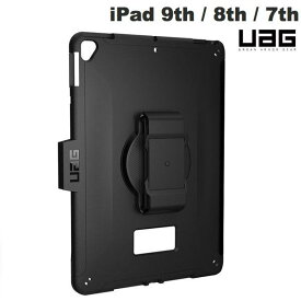 【あす楽】 UAG iPad 9th / 8th / 7th SCOUT 耐衝撃ケース スマートキーボード対応 ハンドストラップ付き ブラック # UAG-IPD7SHS-BK ユーエージー (iPadカバー・ケース)