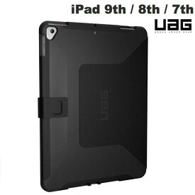 [ネコポス発送] UAG iPad 9th / 8th / 7th SCOUT 耐衝撃フォリオケース ブラック # UAG-IPD7SF-BK ユーエージー (iPadカバー・ケース)