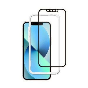 Corallo iPhone 13 mini AG EDGE GLASS �A���`�O���A�^�C�v Black 0.3mm # GB_IMSSPSEAE_BK �R���[�� (�X�}�z�p�t���ی�K���X�t�B����)