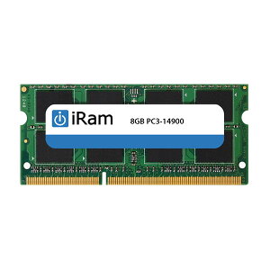 iRam PC3-14900 (DDR3-1866) SO.DIMM 8GB # IR8GSO1866D3 �A�C���� (Mac�������[)