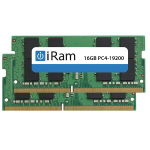 iRam PC4-19200 DDR4 2400MHz SO.DIMM 32GB (2x16GB) # IR16GSO2400D4W AC (Mac)