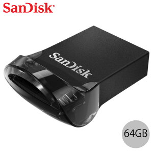 SanDisk 64GB Ultra Fit 300MB/s USB 3.1 (Gen 1) tbV[ COpbP[W # SDCZ430-064G-G46 TfBXN (USB[)