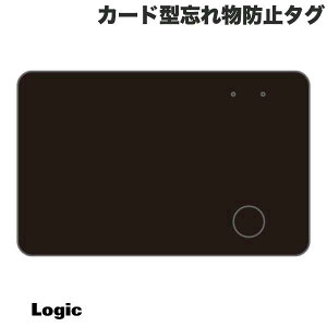 Logic Apple Find MyΉ Yꕨh~^O J[h^ # LG-SMARTTAG-CARD-BK WbN (X}zANZT[)