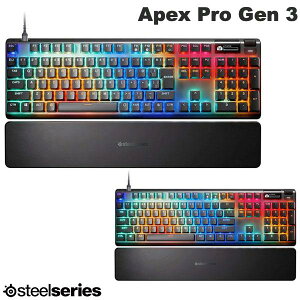 [K̔X] SteelSeries Apex Pro Gen 3 JP {z / US pz Q[~OL[{[h XeB[V[Y (L[{[h)