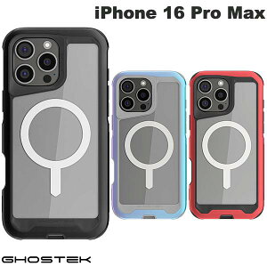 GHOSTEK iPhone 16 Pro Max Atomic Slim MagSafeΉ A~XP[X S[XebN (X}zP[XEJo[)