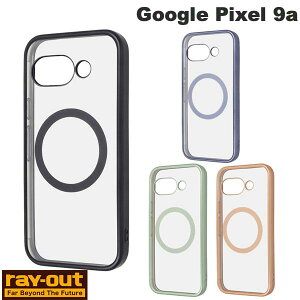 Google Pixel 9a �P�[�X �N���A�P�[�X ���� �T�C�h�J���[ Ray Out Google Pixel 9a Like standard �}�O�l�b�g�A�N�Z�T���[�Ή� �Ռ��z�� �o���p�[ �}�b�g ���^���b�N �n�C�u���b�h�P�[�X ���C�A�E�g �O�[�O