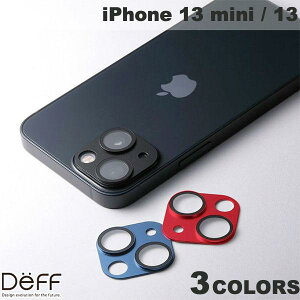 Deff iPhone 13 mini / 13 Hybrid Camera Lens Cover fB[t (JYveN^[)