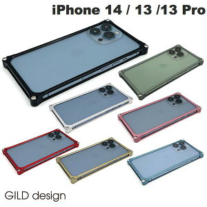 GILD design iPhone 16e / 14 / 13 / 13 Pro \bhop[ MhfUC (X}zP[XEJo[) { A~o