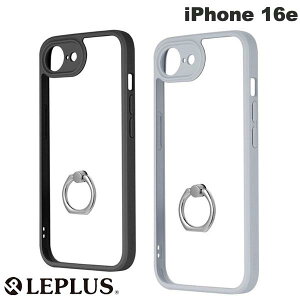 LEPLUS iPhone 16e �����O�t�� �ϏՌ��n�C�u���b�h�P�[�X Velta Ring ���v���X (�X�}�z�P�[�X�E�J�o�[)