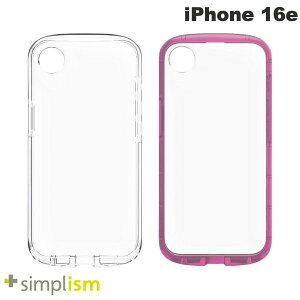 iPhone16e P[X NAP[X  Simplism iPhone 16e [LIGHT SHIELD Solid MyFav] ݌v Ռz NAnCubhNAP[X VvY (X}zP[XEJo[)