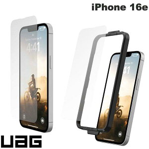 iPhone17e �ی�t�B���� UAG iPhone 17e / 16e GLASS SHIELD �K���X�t�B���� �N���A 0.6mm # UAG-IPH25SE-SP ���[�G�[�W�[ (�X�}�z�p�t���ی�K���X�t�B����)