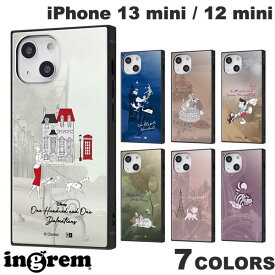 [ネコポス送料無料] ingrem iPhone 13 mini / 12 mini ディズニーキャラクター 耐衝撃ハイブリッドケース KAKU 名作 イングレム (スマホケース・カバー)