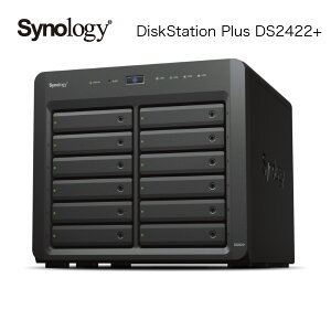 Synology DiskStation Plusシリーズ DS2422+ 12ベイ # DS2422+ シノロジー (RAIDケース)