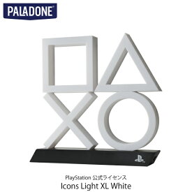 【あす楽】 PALADONE PlayStationTM Icons Light XL White PlayStation 公式ライセンス品 # MSY7917PS パラドン (照明)