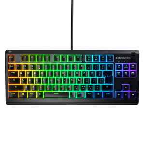 SteelSeries Apex 3 TKL Black JP {z 88L[ L ϐ Q[~OL[{[h # 64835J XeB[V[Y (L[{[h) Apex3 GCybNX