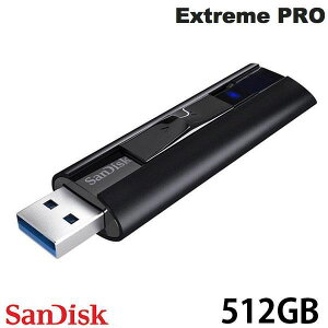 SanDisk 512GB Extreme PRO R=420MB/s W=380MB/s USB 3.2 (Gen 1) tbV[ COpbP[W # SDCZ880-512G-G46 TfBXN (USB[)