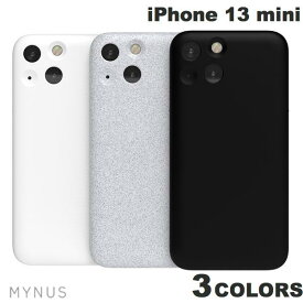 [ネコポス発送] MYNUS iPhone 13 mini CASE ミニマルデザイン マイナス (スマホケース・カバー) おしゃれ マイナス シンプル 背面 カバー ミニマリスト 薄型 軽量 手触り フィット感 スリム メンズ レディース グレー 黒 白